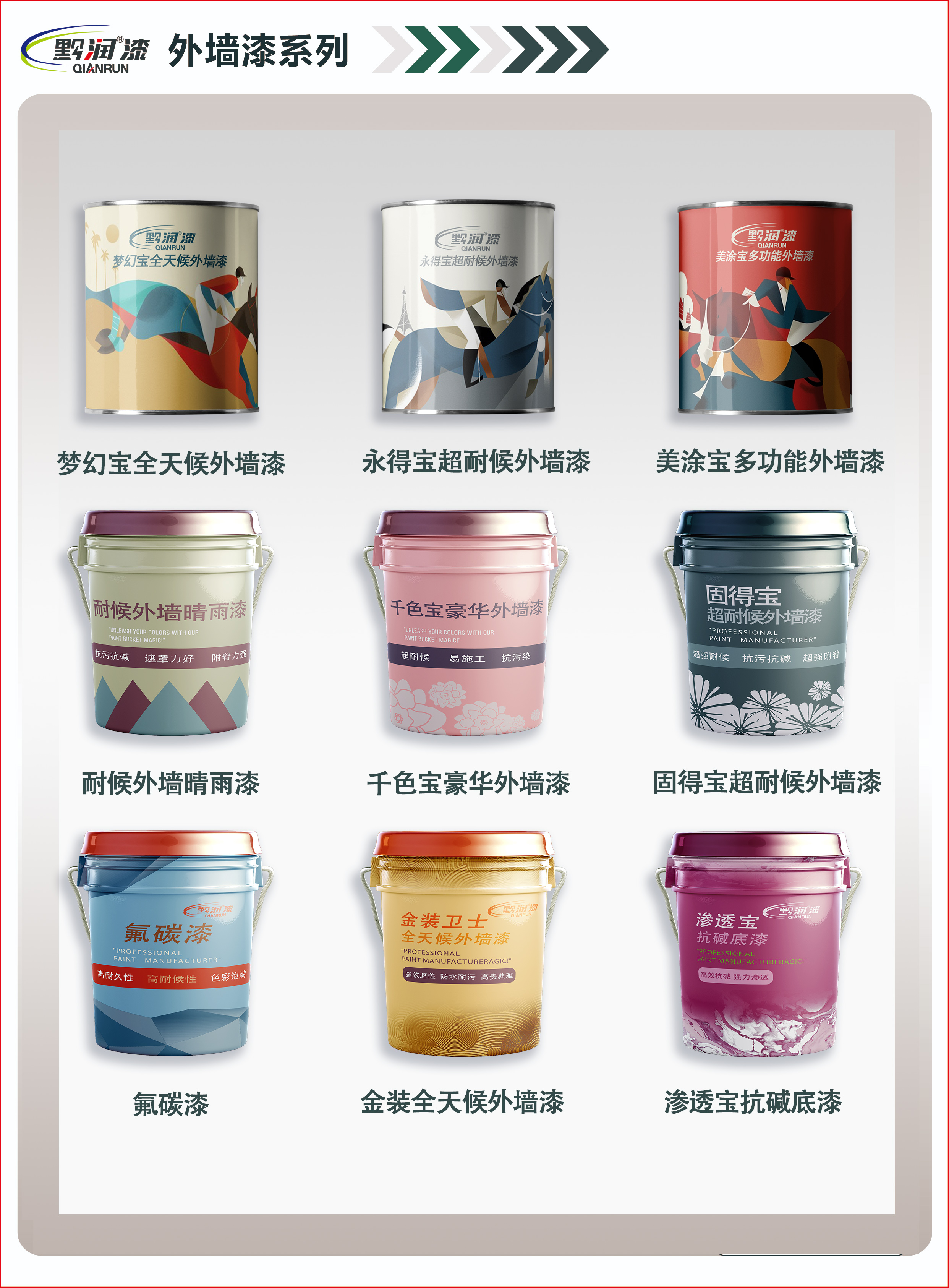 黔潤漆外墻漆系列